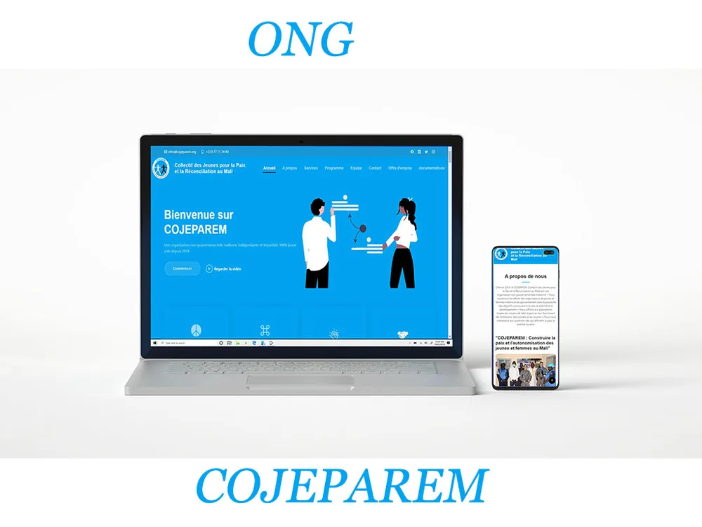Site de l'ONG COJEPAREM
