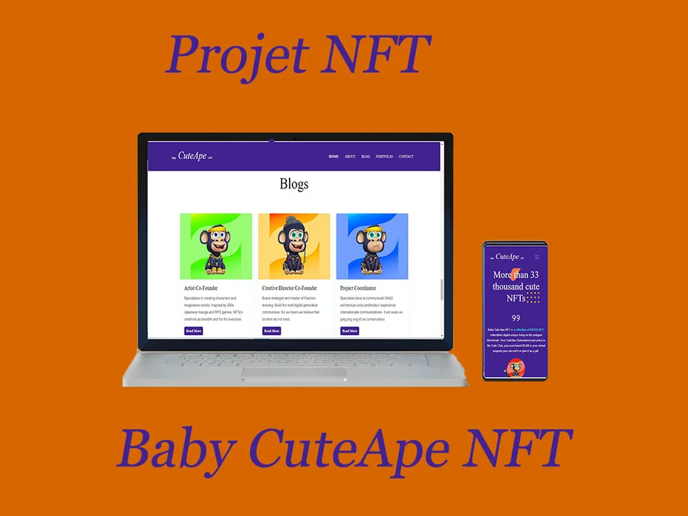 Projet NFT Baby CuteApe