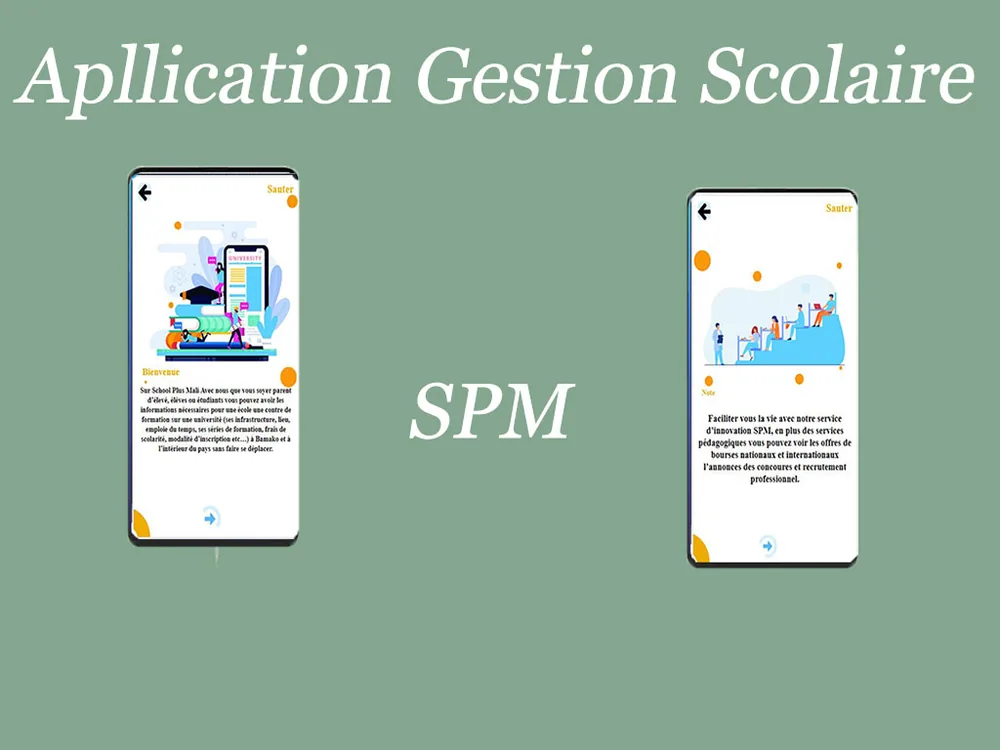 Application de gestion scolaire SPM